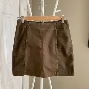 Free People Modern Femme Mini Skirt